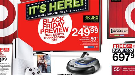 target black friday tv deals